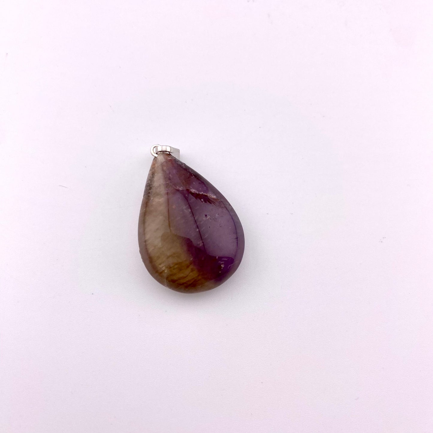 Pear Polished Super Seven Pendant
