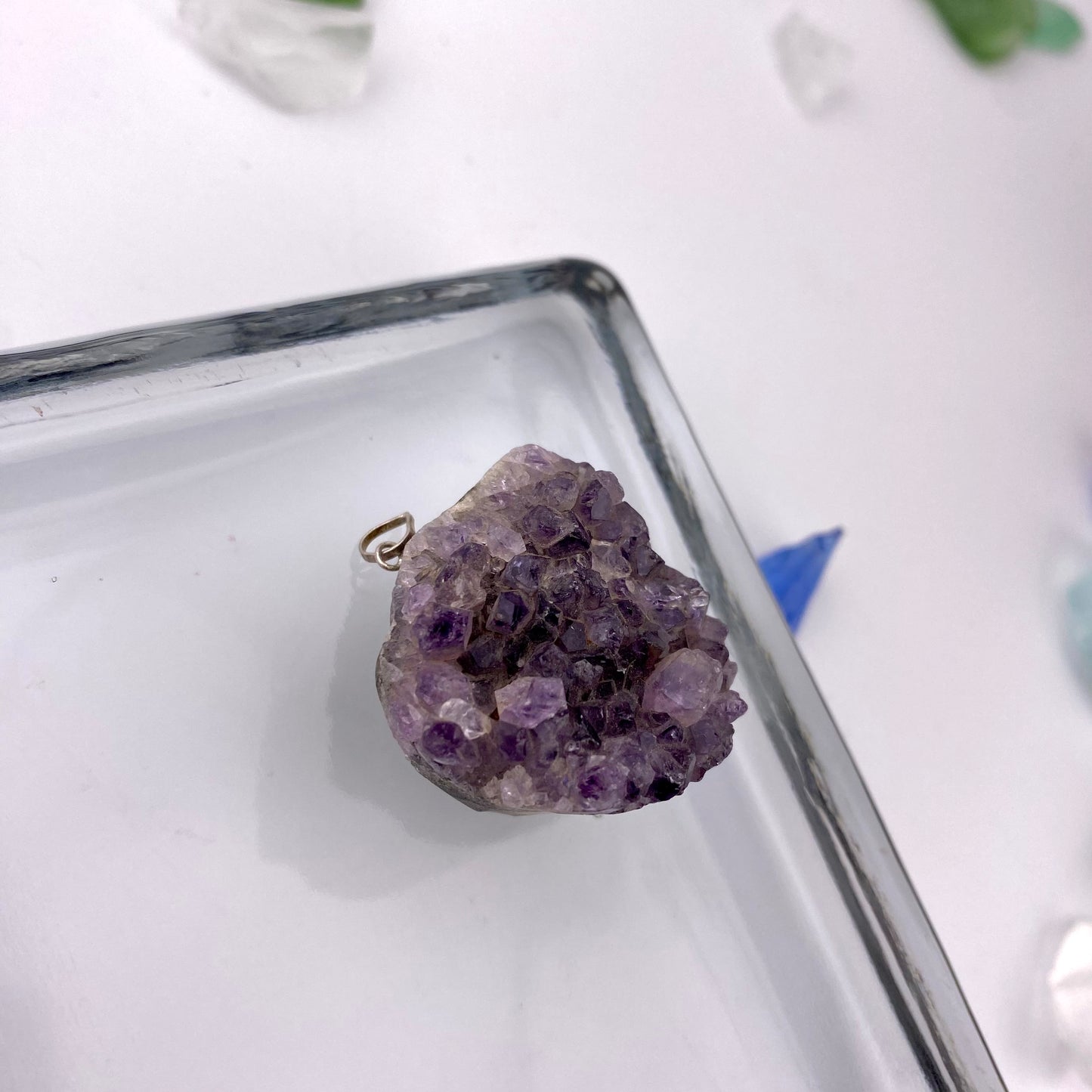 Amethyst Druse Necklace