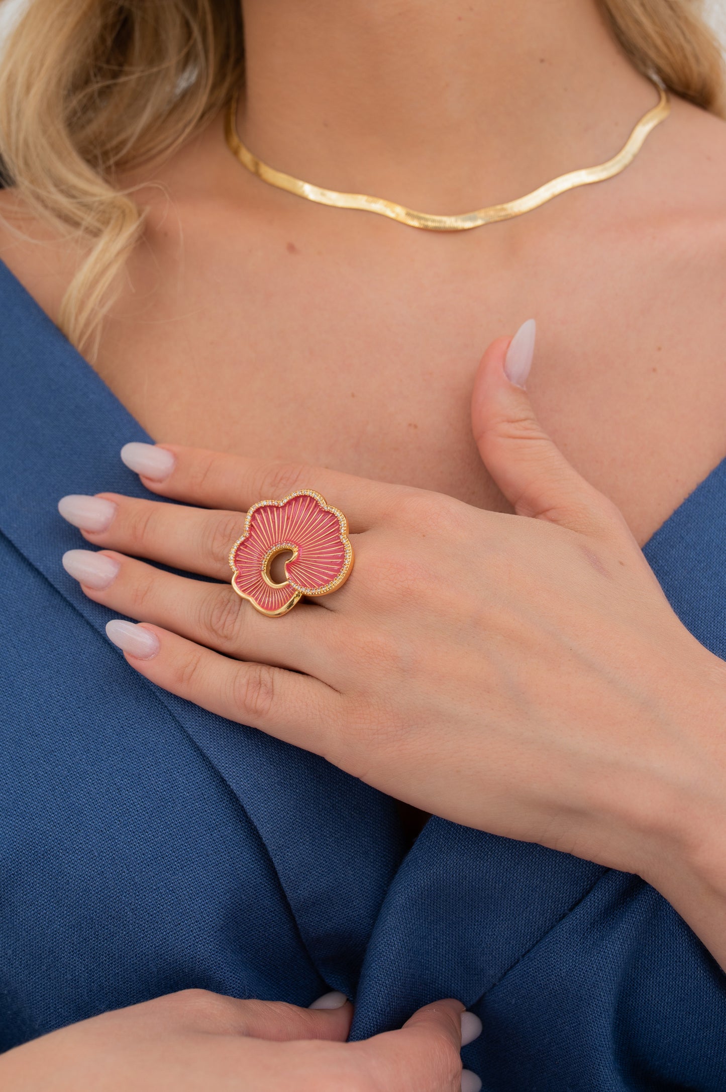 Colorful Cloud Ring