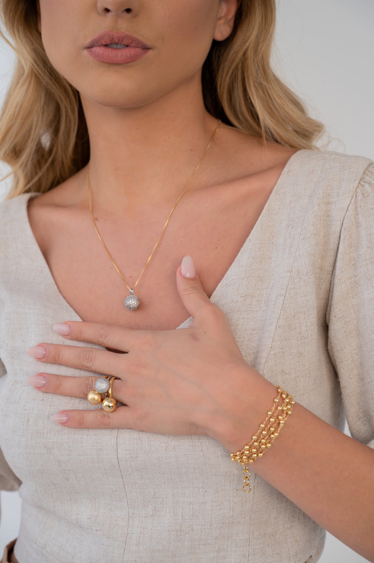 Sphere Solitaire Ring