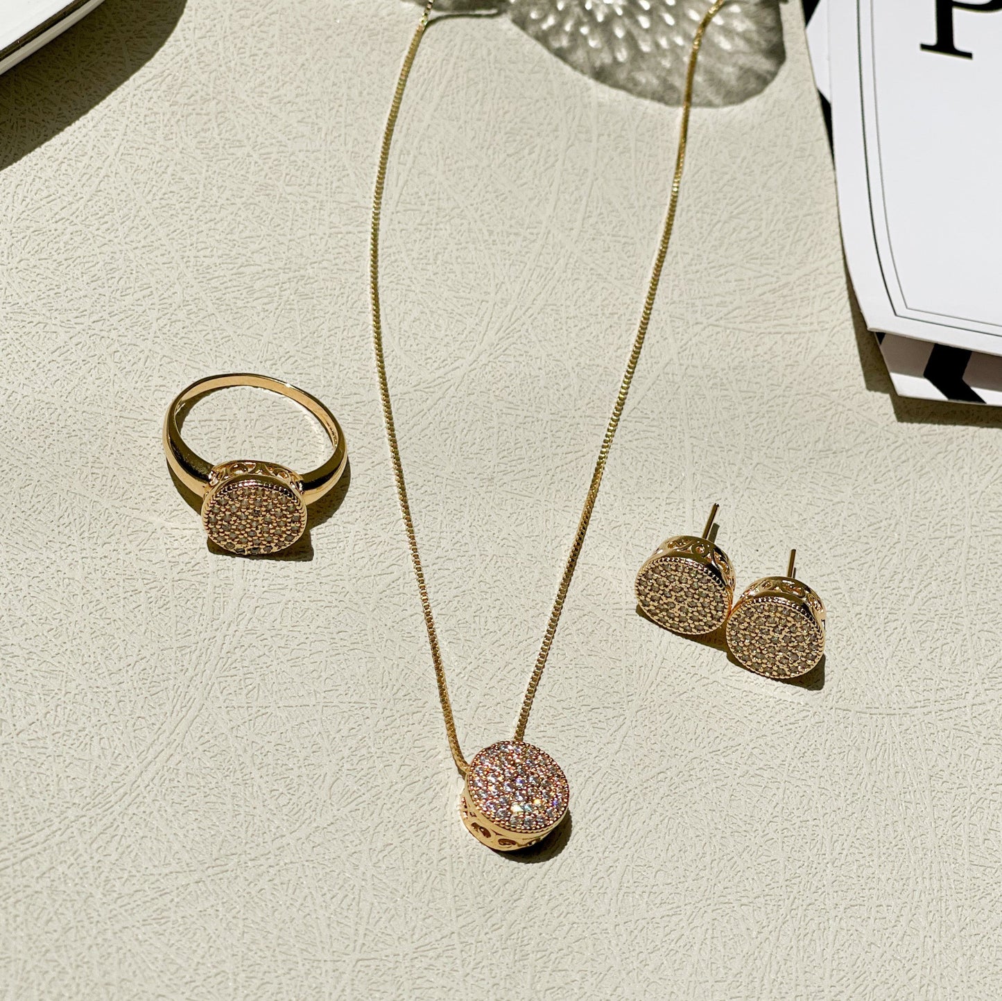 Radiant Circle Ring