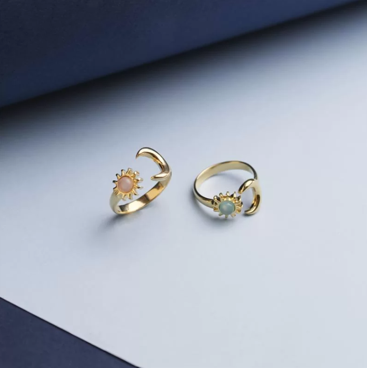 Moon & Sun Ring