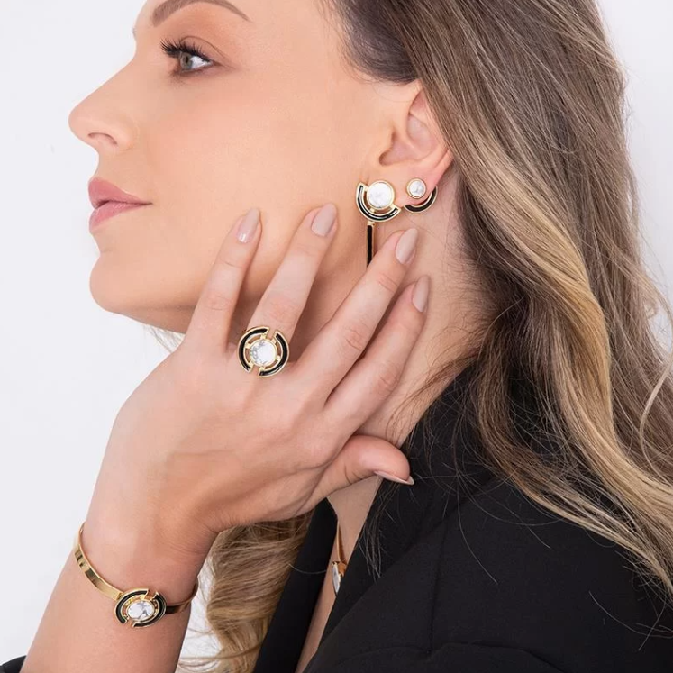 Target Line Earring