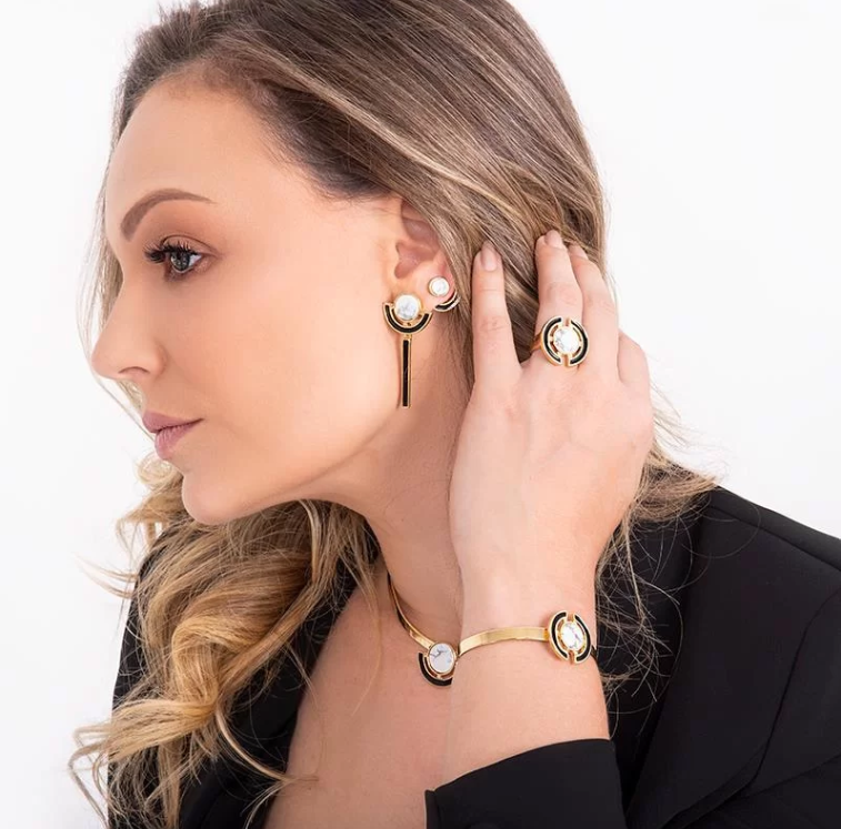 Target Line Earring