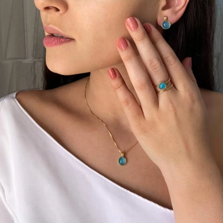 Delicate Sphere Necklace
