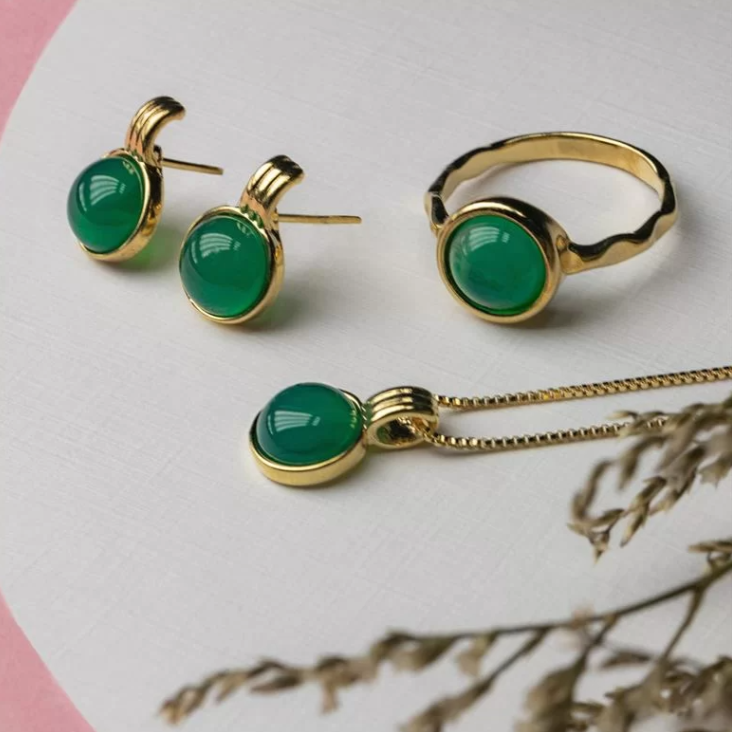 Delicate Sphere Necklace