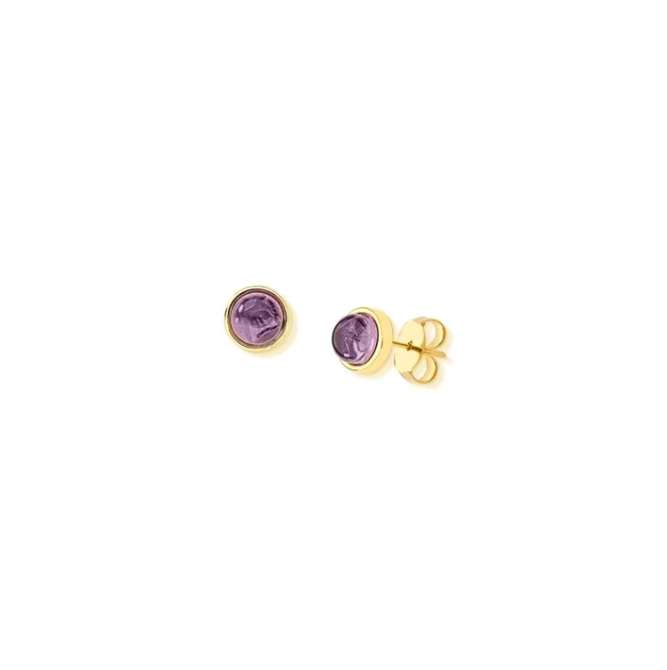 Amethyst Studs