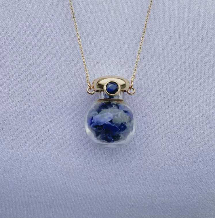 Pebble Round Eye Jar Pendulum