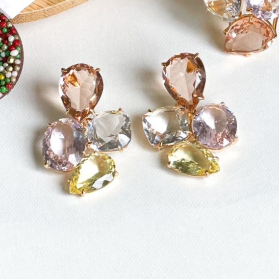 Eve 4 Stones Earring
