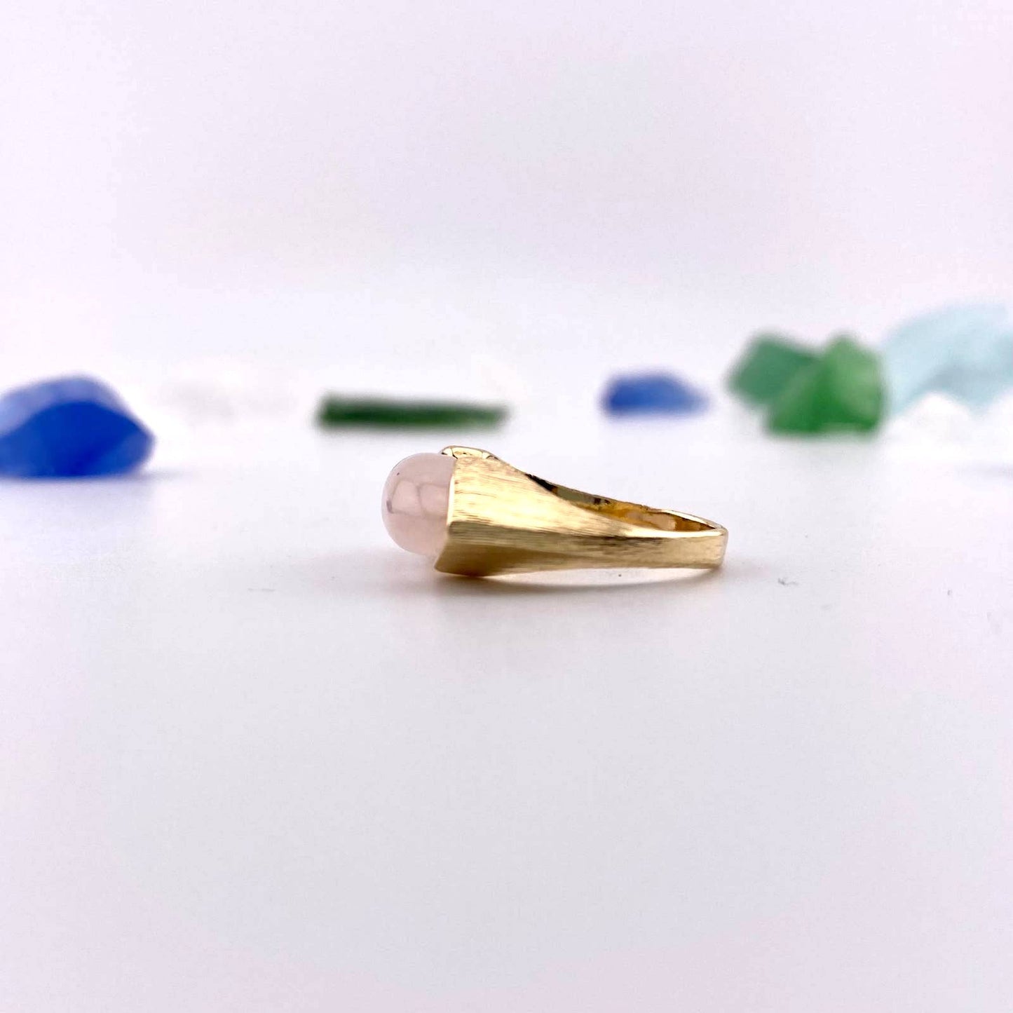Rose Quartz Ring