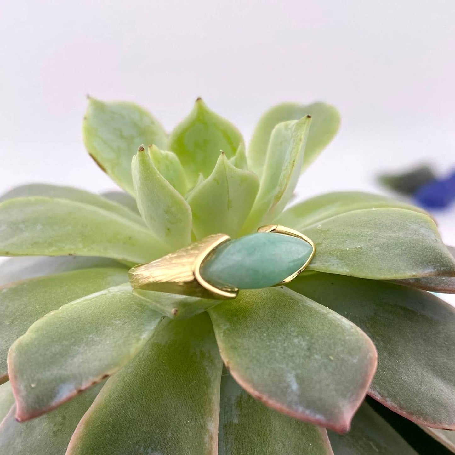 Green Quartz Ring