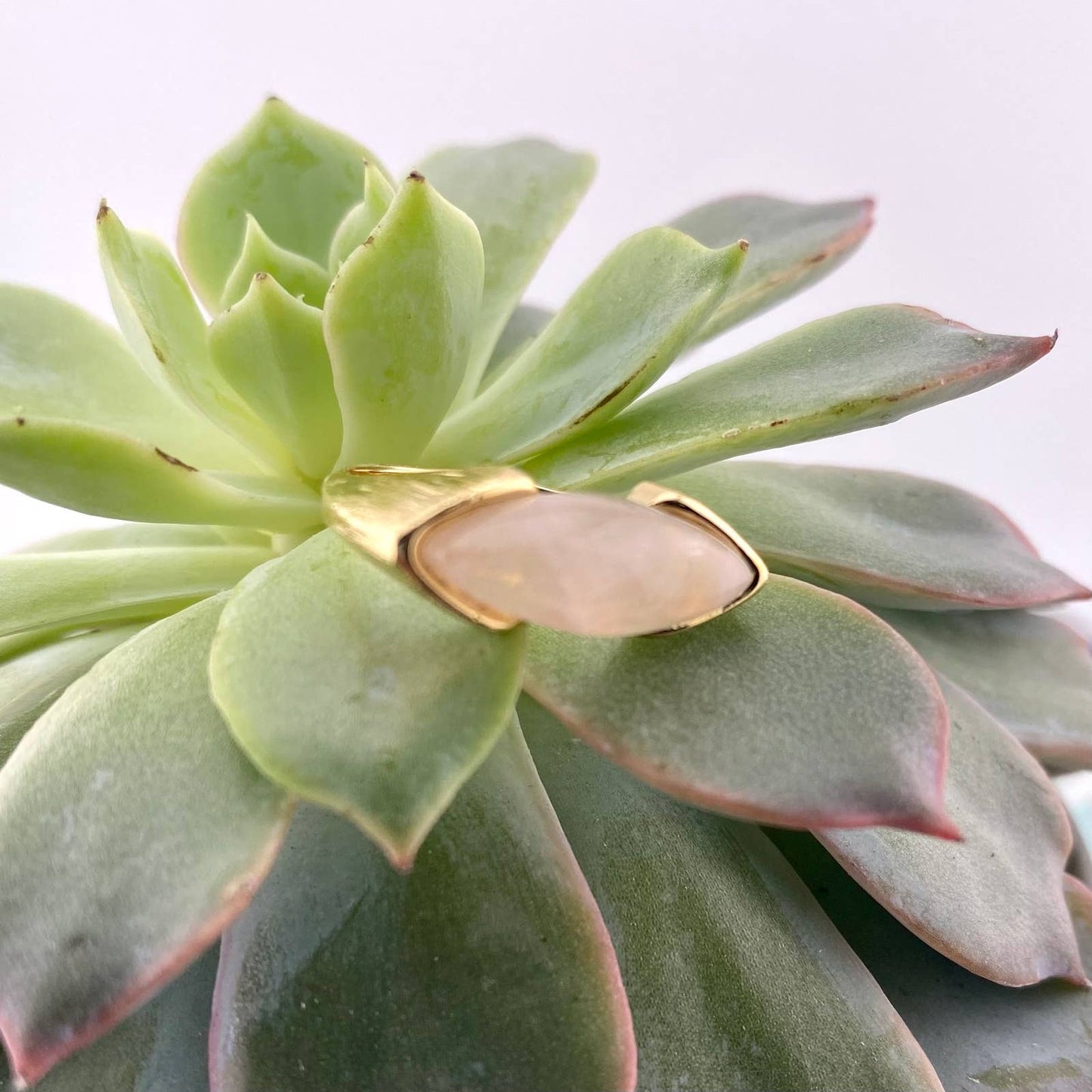 Rose Quartz Ring