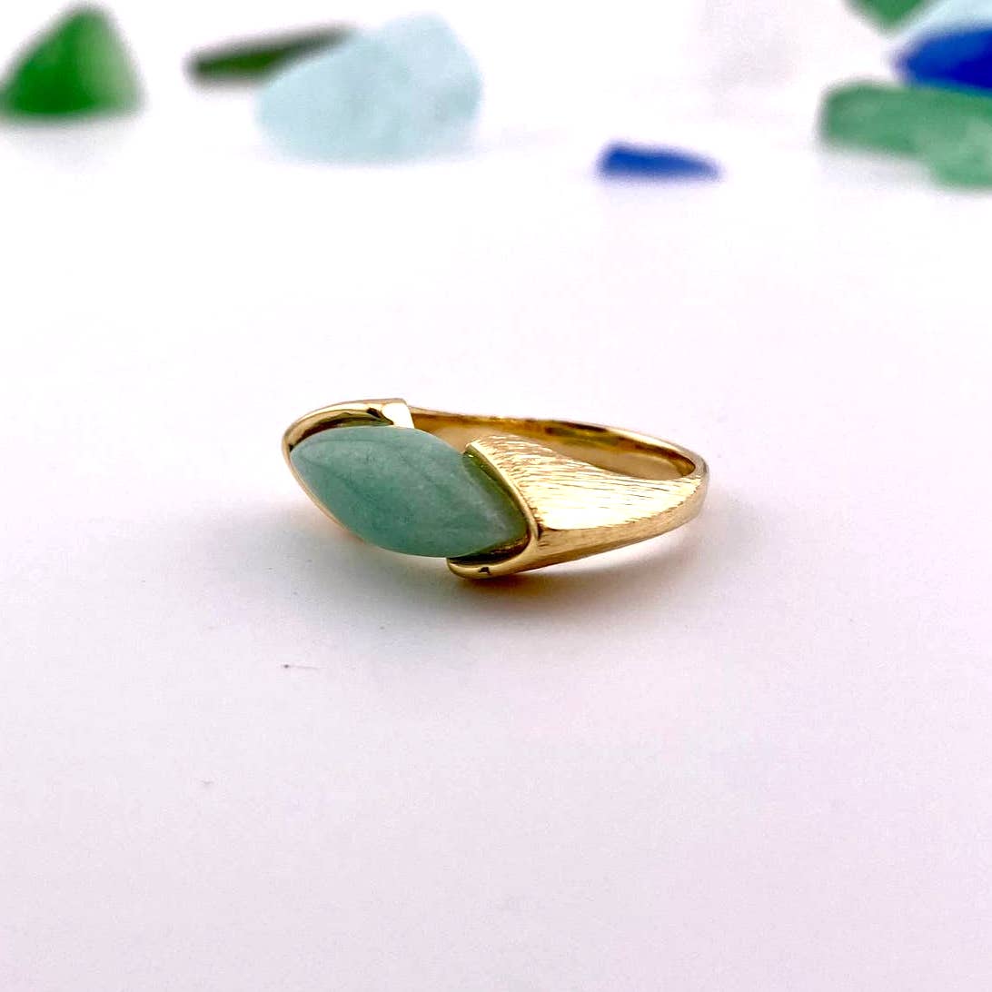 Green Quartz Ring