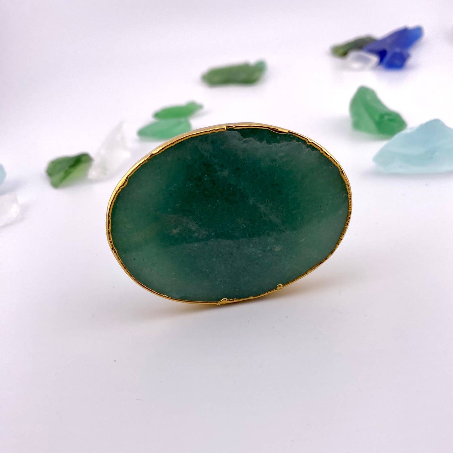 Green Quartz Popsocket for Cell Phone