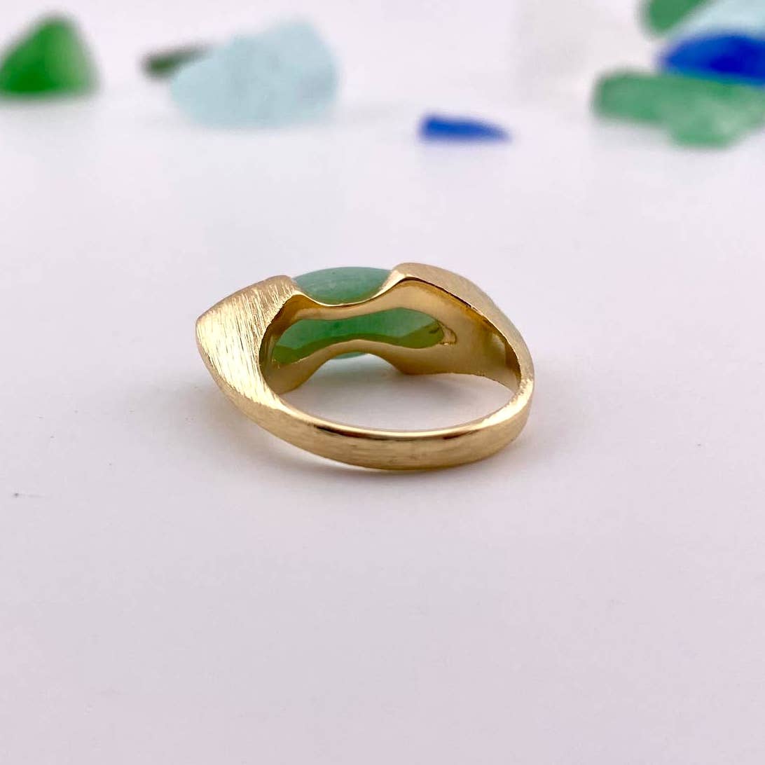 Green Quartz Ring