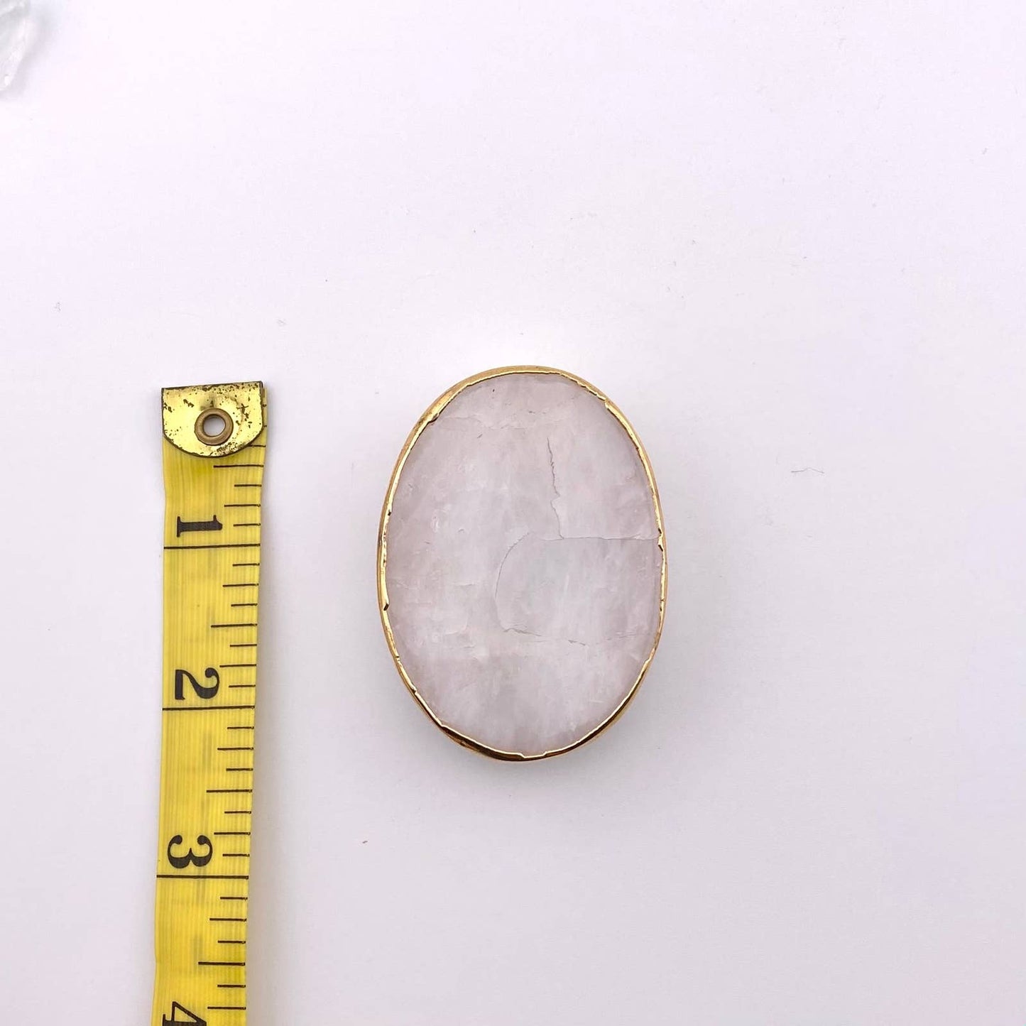 White Quartz Popsocket for Cell Phone