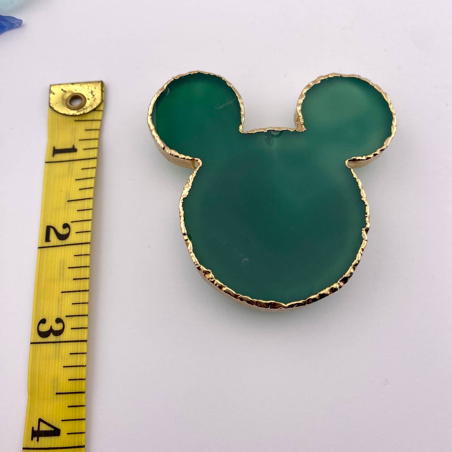 Green Agate Mickey Popsocket for Cell Phones