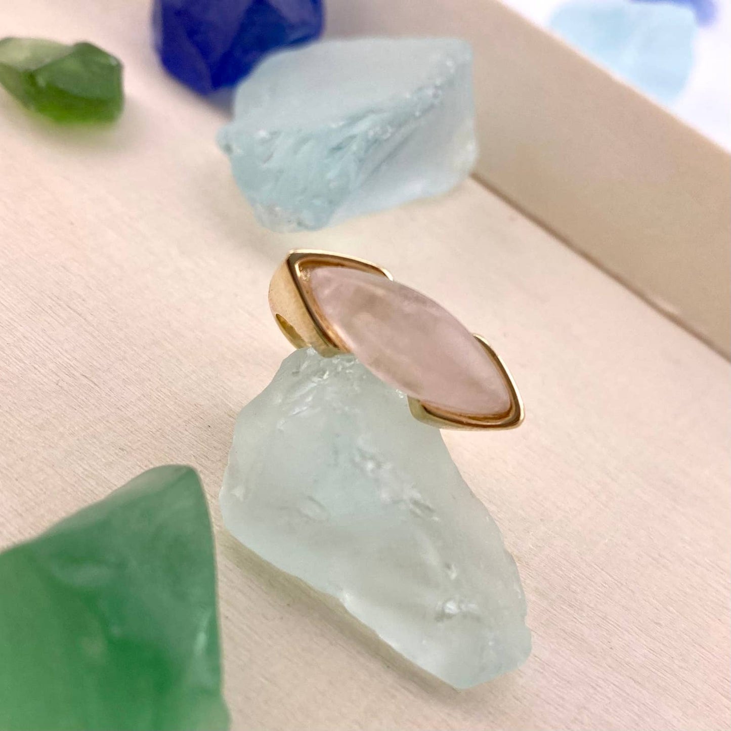 Rose Quartz Ring
