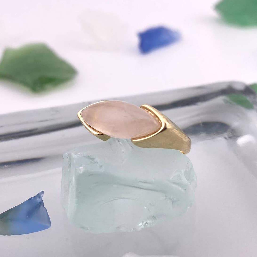 Rose Quartz Ring