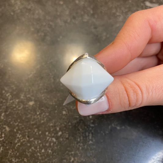White Quartz Ring