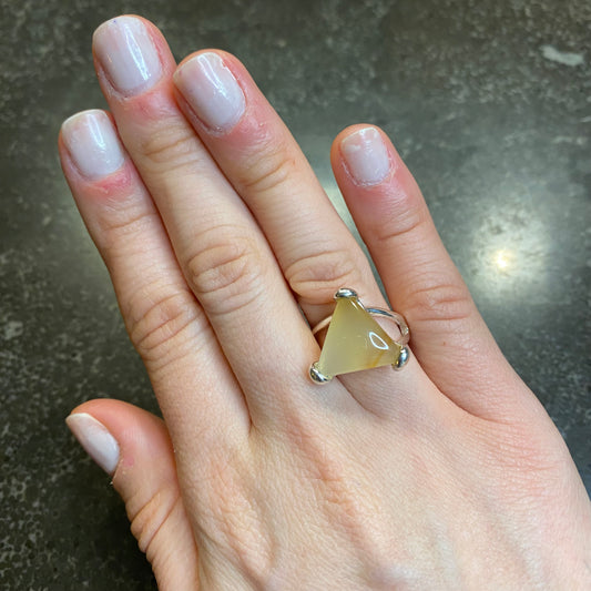 Natural Agate Ring