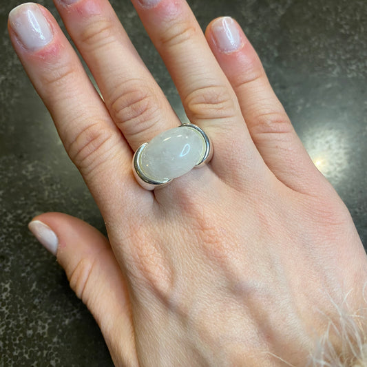 White Quartz Ring