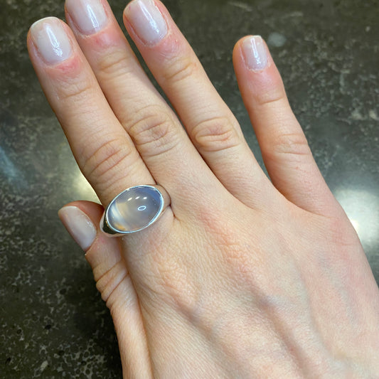 Natural Agata Ring