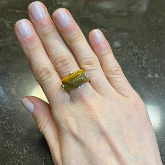 Tiger's Eye Ring