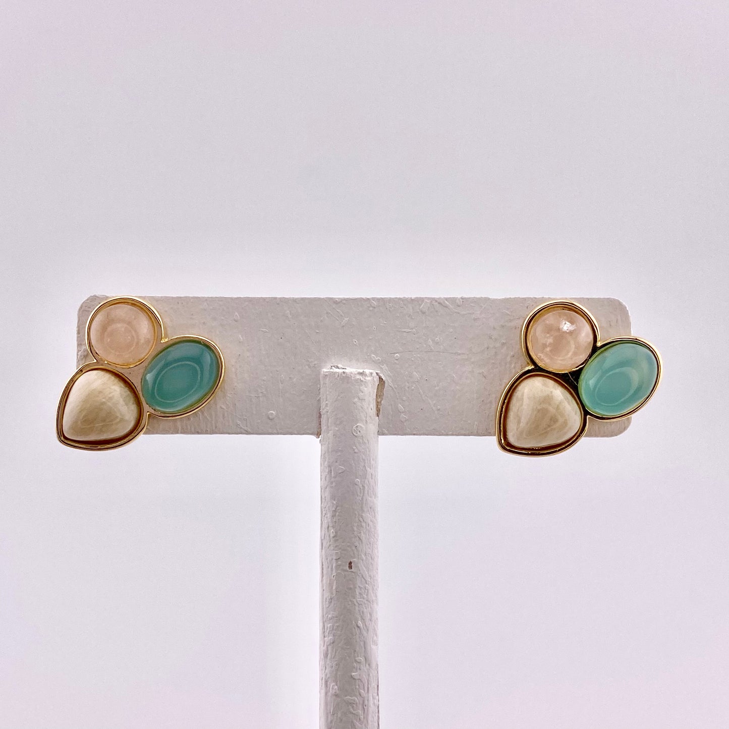 Three Stones Earrings