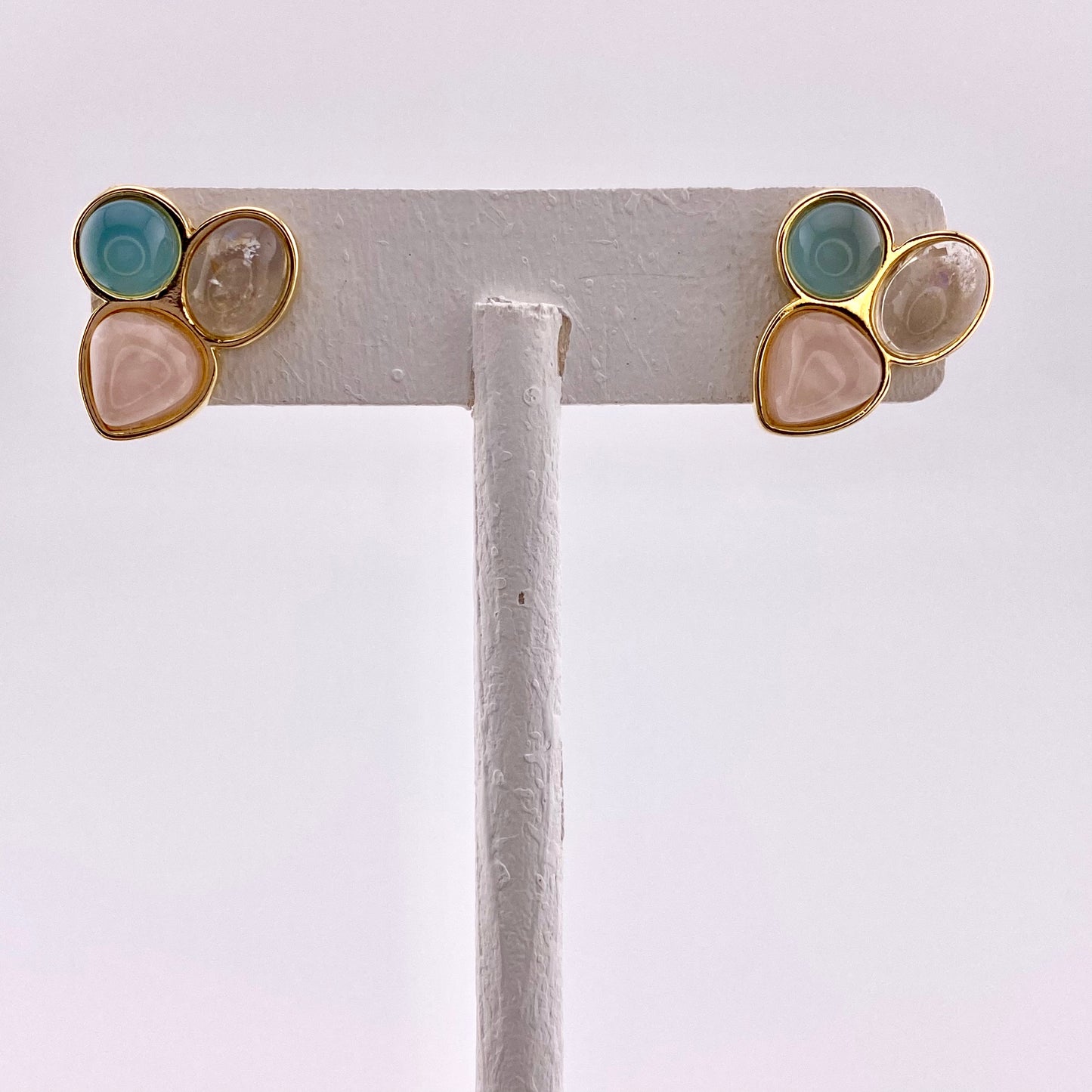 Three Stones Earrings