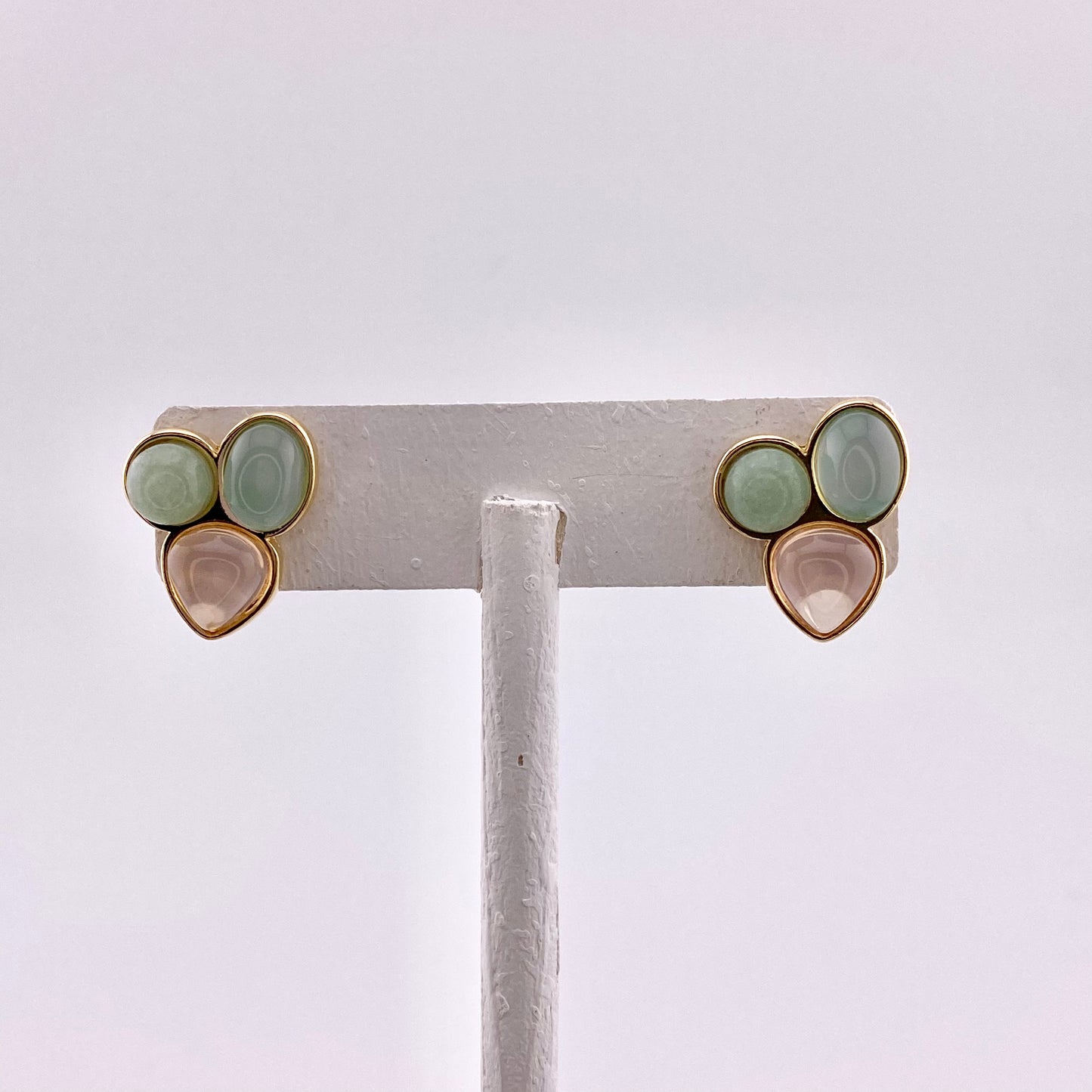 Three Stones Earrings