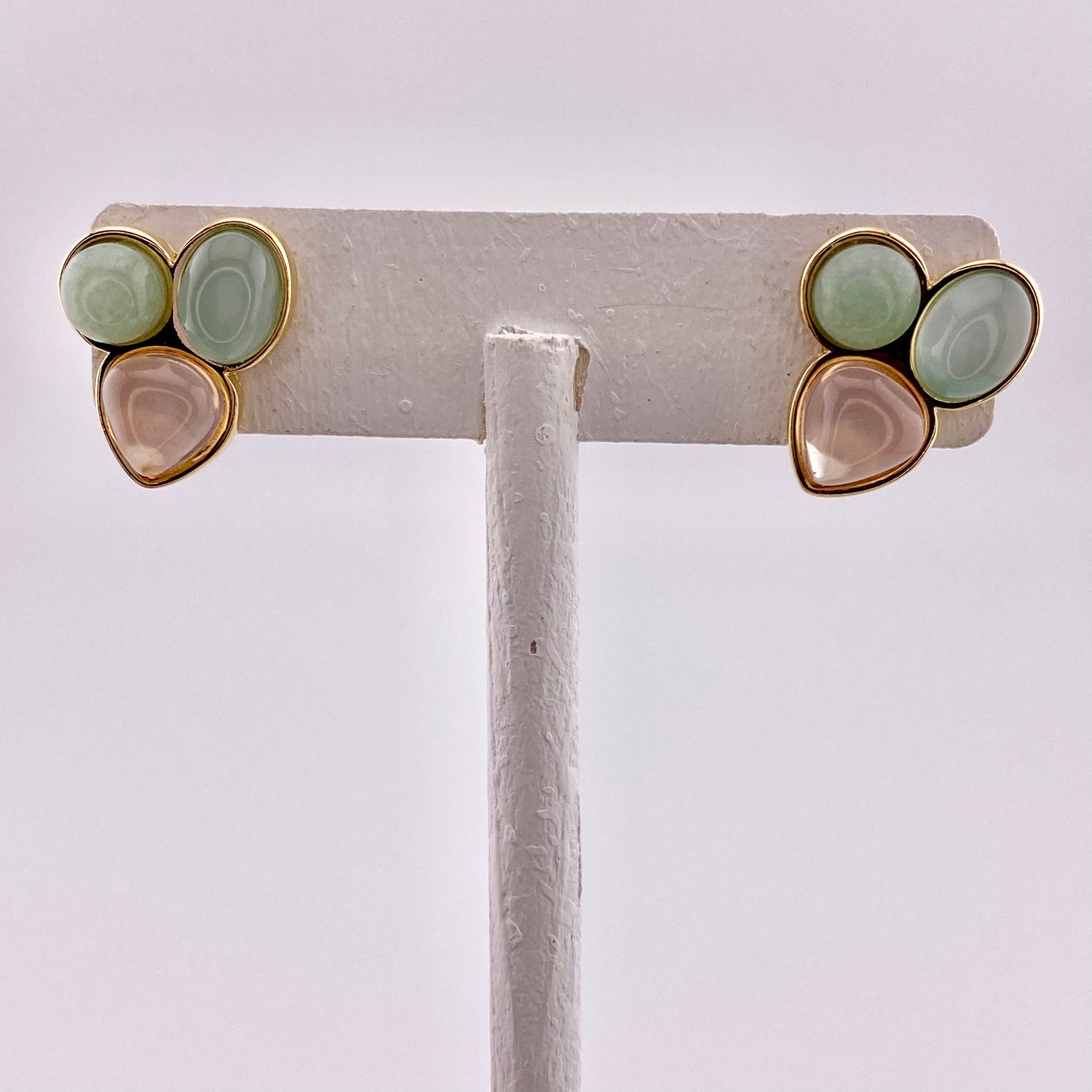 Three Stones Earrings