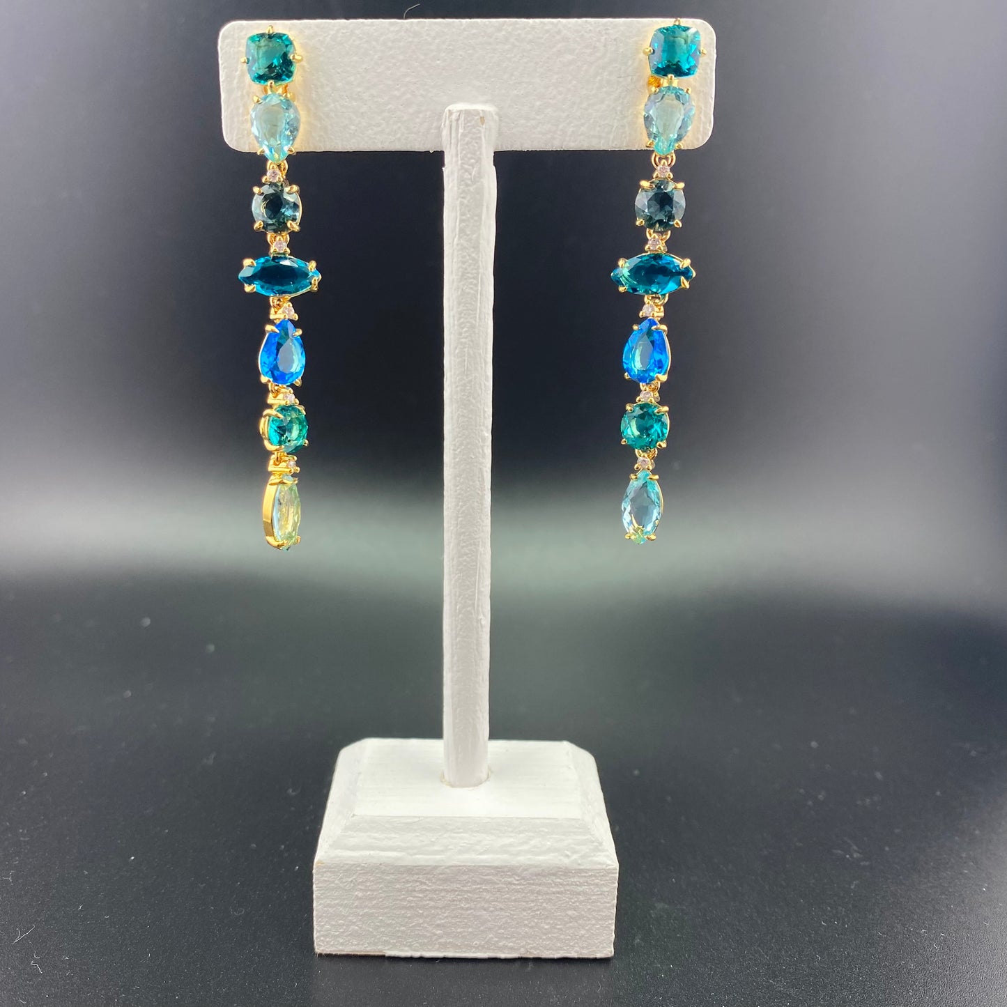 All Blue Earrings