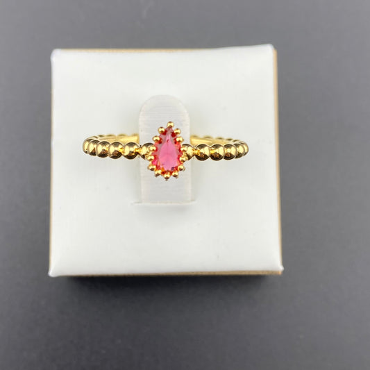 Bubbly Band Drop Ring