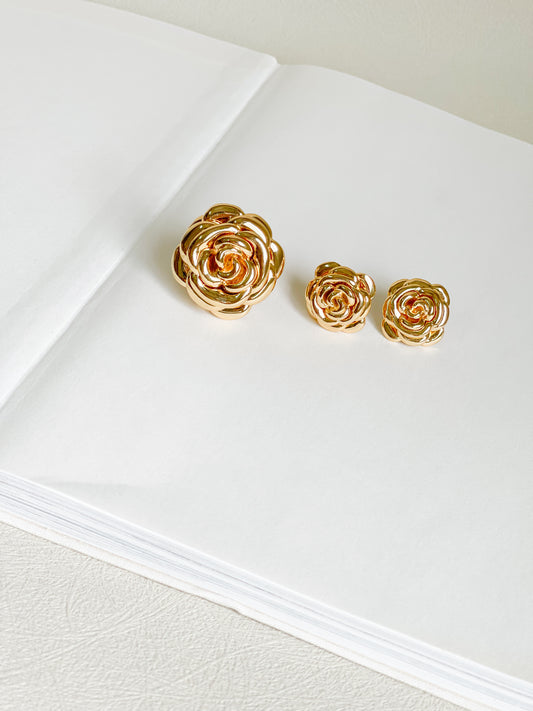 Velvet Rose Earrings