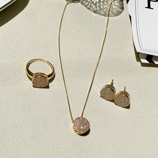 Radiant Circle Ring