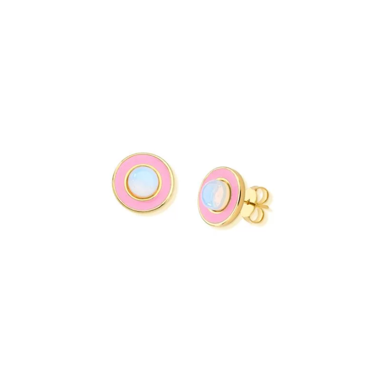 Happy Circle Earrings