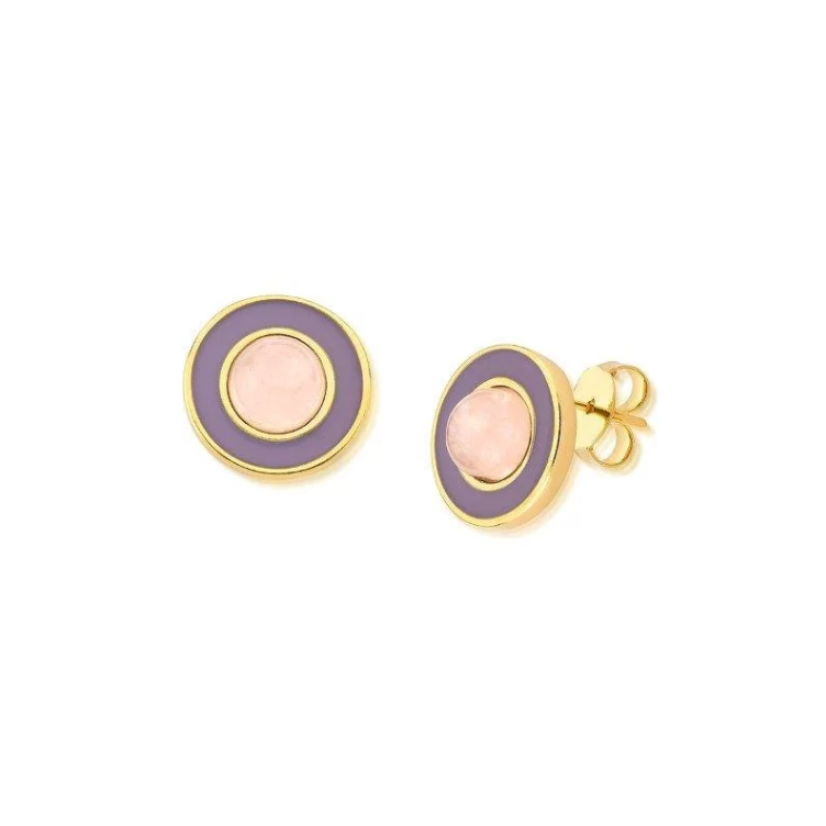 Happy Circle Earrings