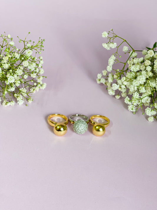 Sphere Solitaire Ring