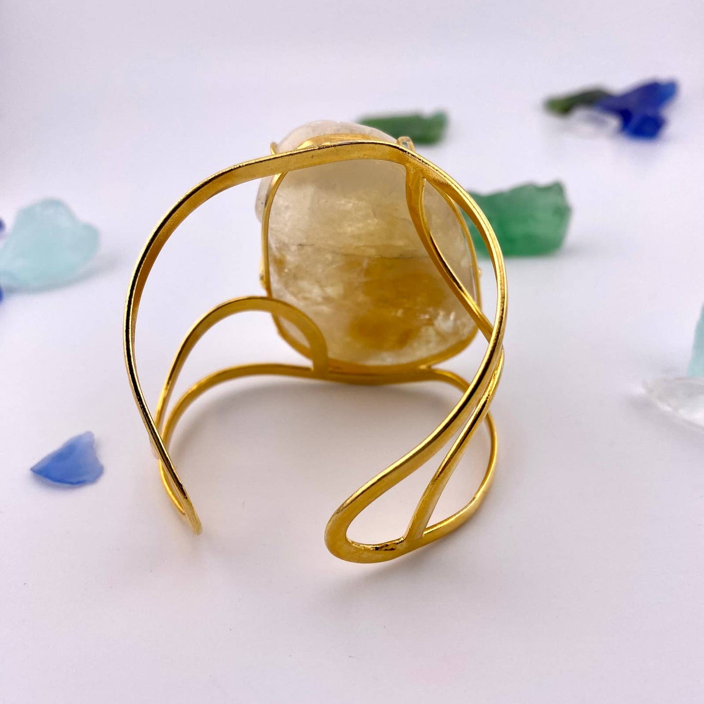 Citrine Cuff Bracelet