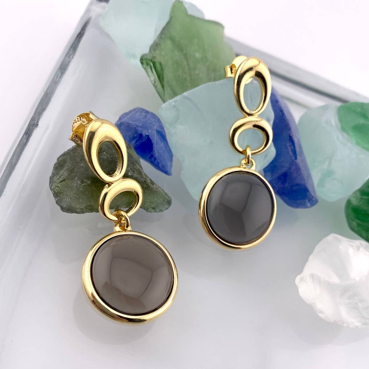 Smoky QuartzEarrings