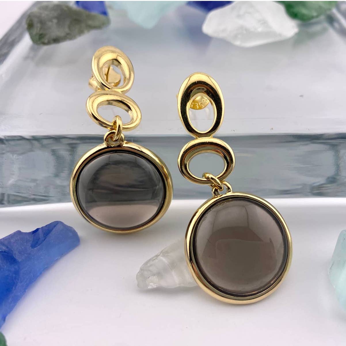 Smoky QuartzEarrings